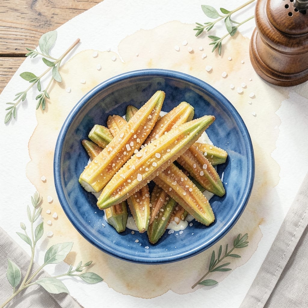 Fried Okra Recipe Southern Fried Okra: Crunchy Golden Bites With a Buttermilk Twist Fried Okra Recipe Southern Fried Okra: Crunchy Golden Bites With a Buttermilk Twist