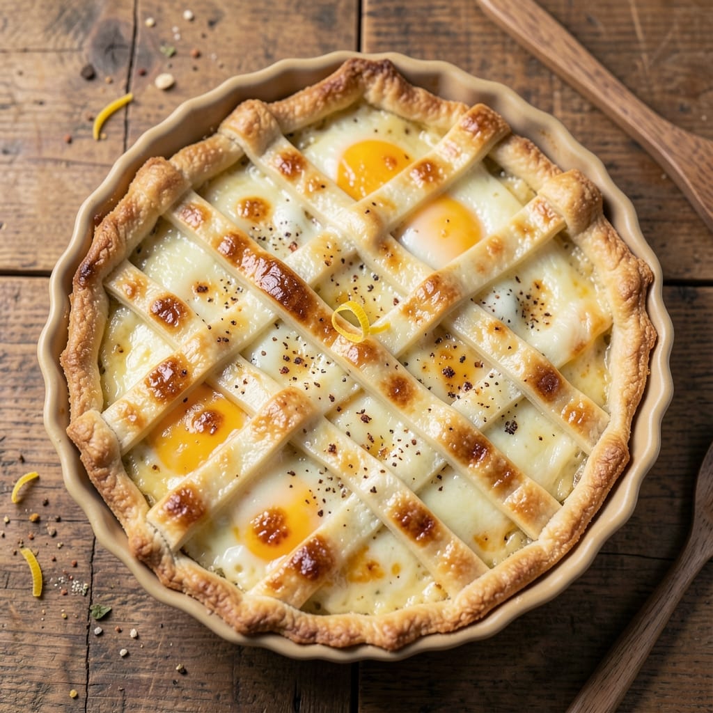12-Egg Quiche Recipe: Flaky Crust Loaded With Savory Cheese