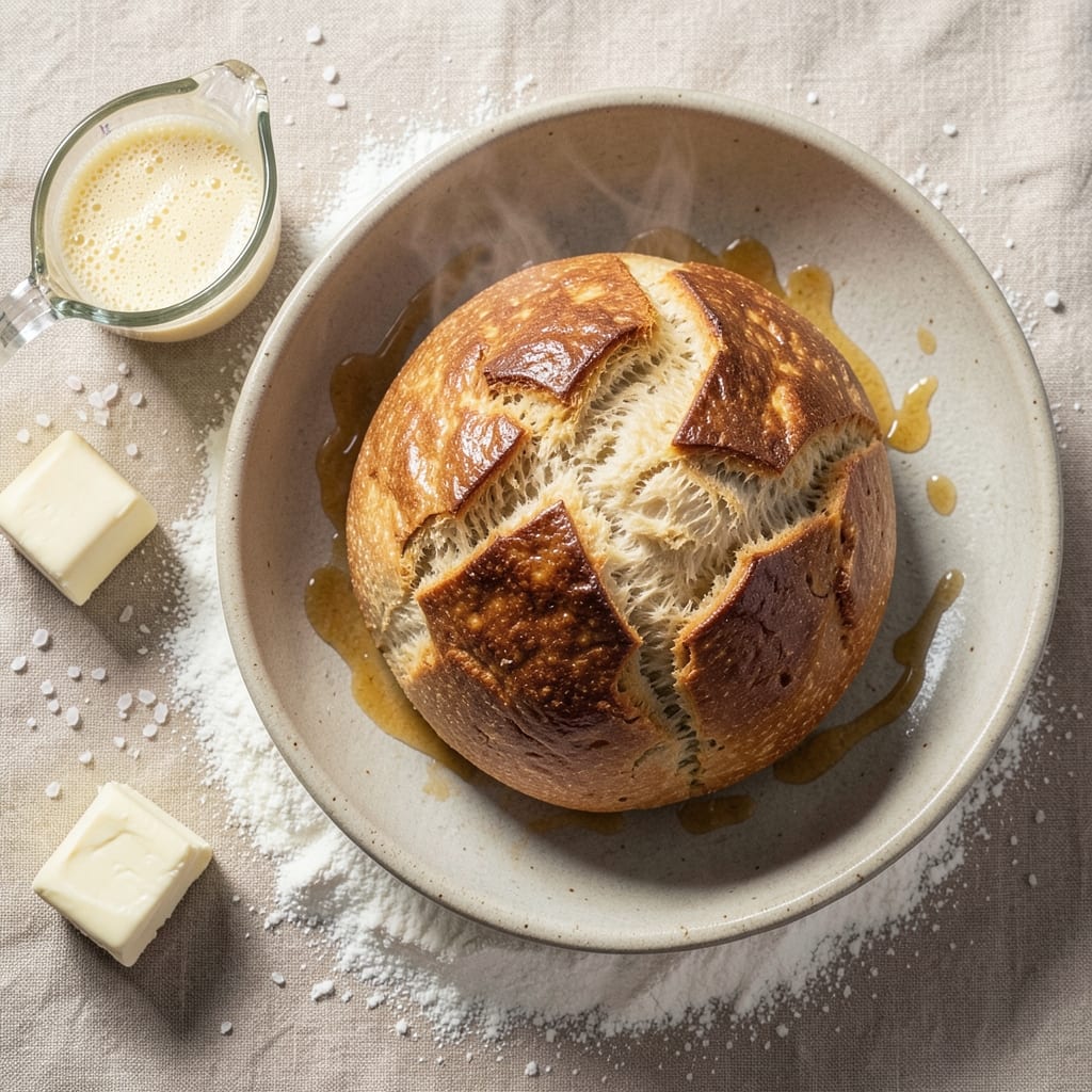One Loaf Yeast Bread Recipe: Artisan Crust With Perfect Rise Every Time