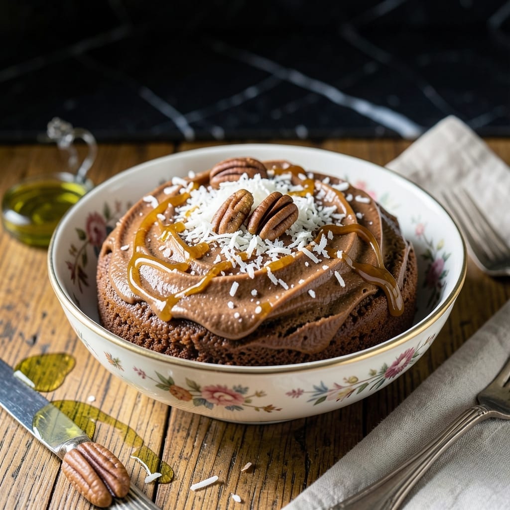 German Chocolate Recipe Frosting: Rich Coconut-Pecan Spread for Layer Cakes German Chocolate Recipe Frosting: Rich Coconut-Pecan Spread for Layer Cakes