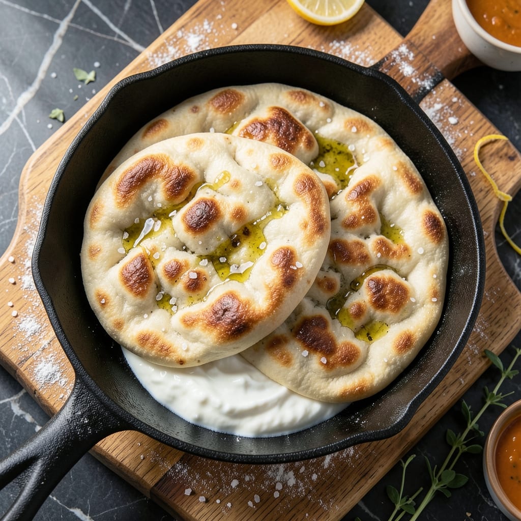 3-Ingredient Naan Bread Recipe: Fluffy, Pillowy Softness in Minutes