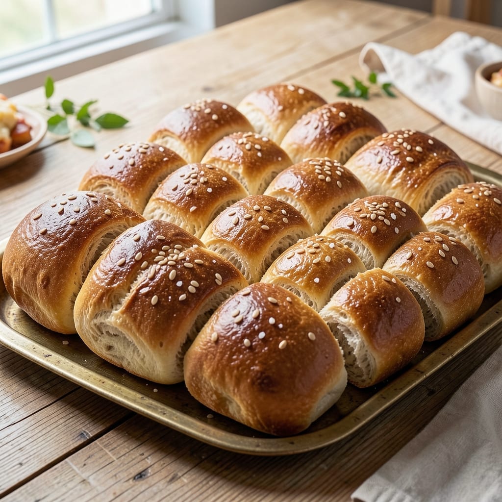 100 Whole Wheat Dinner Rolls Recipe: Golden Pillowy Softness in One Rise