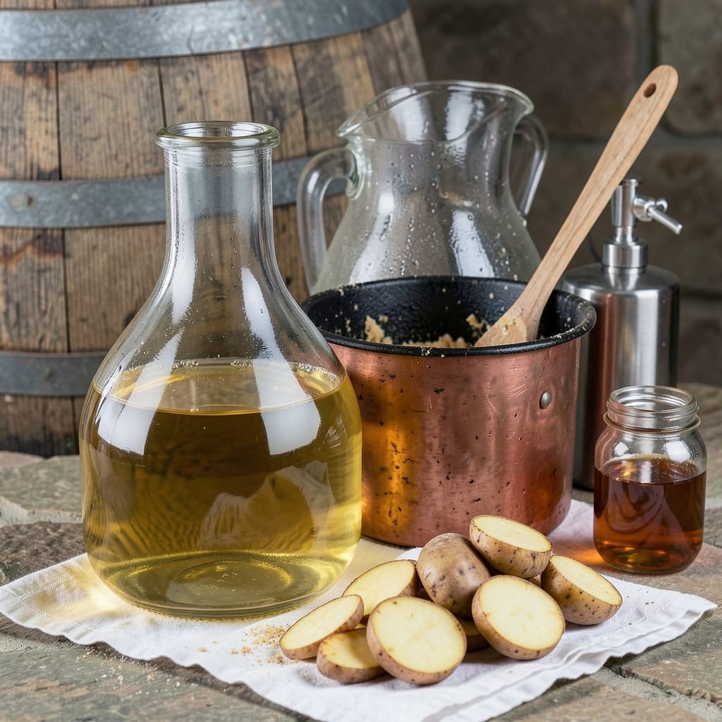 5-Gallon Potato Vodka Recipe: Homemade Booze With Crisp Potato Notes