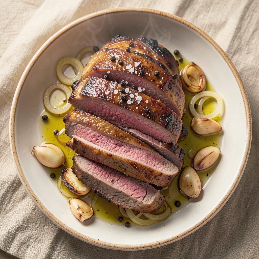 2-Pound Roast Beef Recipe: Reverse-Seared for Juicy Center and Caramelized Crust