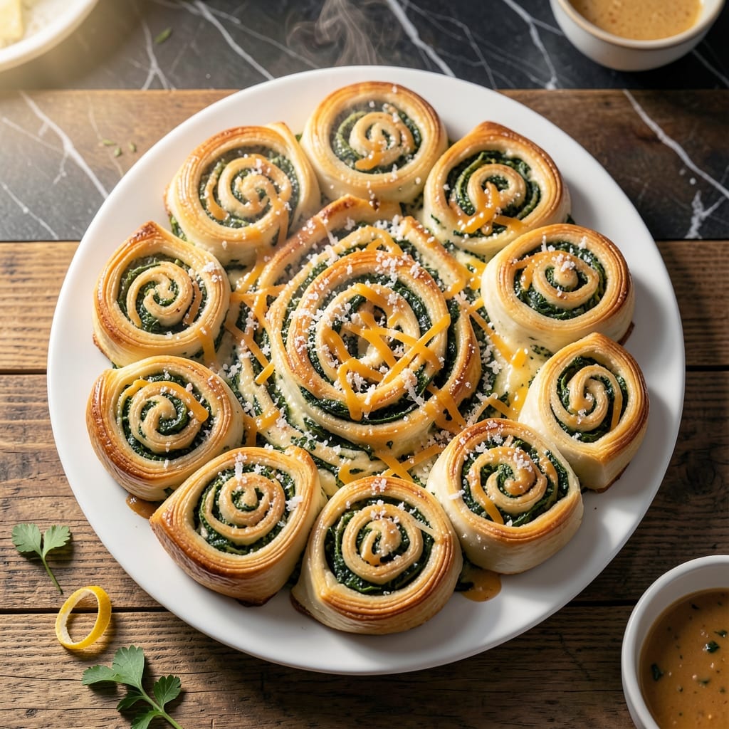 Sam's Club Pinwheels Recipe: Flaky Layers of Savory Spinach and Cheese