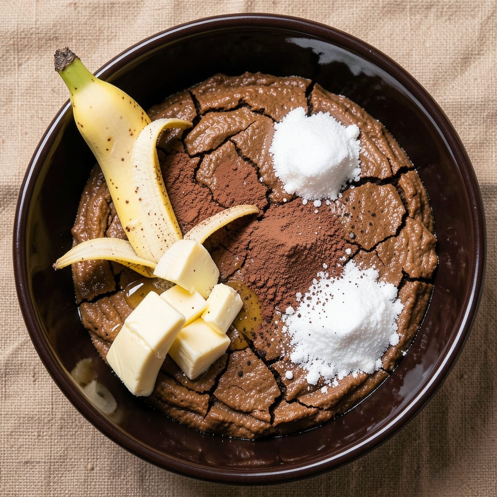 3 Banana Brownie Recipe: Fudgy Cocoa Bombs with Caramelized Edges