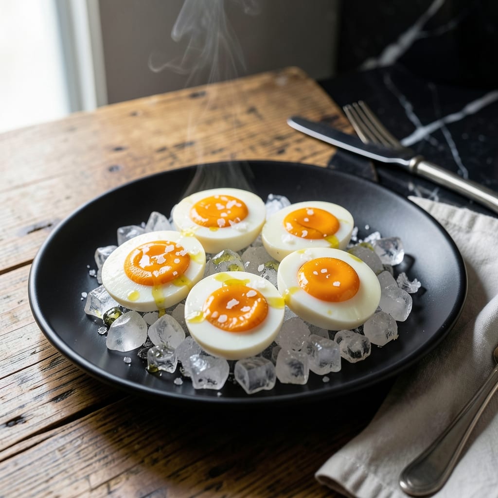 Fried Boiled Egg Recipe: Crispy Edges and Runny Yolks