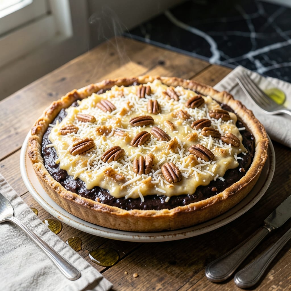 Marie Callender's German Chocolate Pie Recipe: Decadent Coconut-Pecan Filling in a Flaky Crust