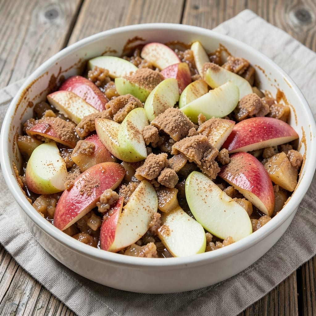 3 Apple Crisp Recipe: Warm Spiced Crunch With Caramelized Fruit 3 Apple Crisp Recipe: Warm Spiced Crunch With Caramelized Fruit