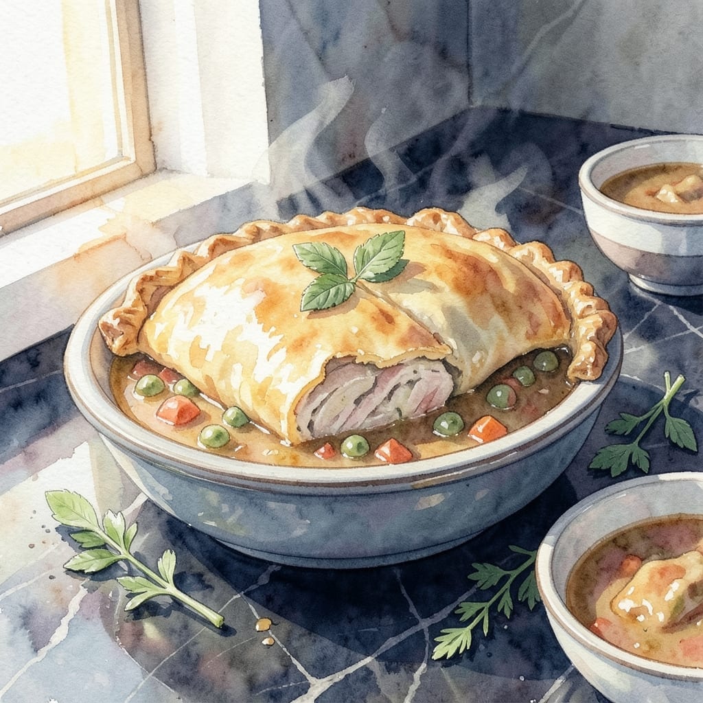 Chicken Pot Pie Recipe No Milk: Rich Filling With Dairy-Free Swap