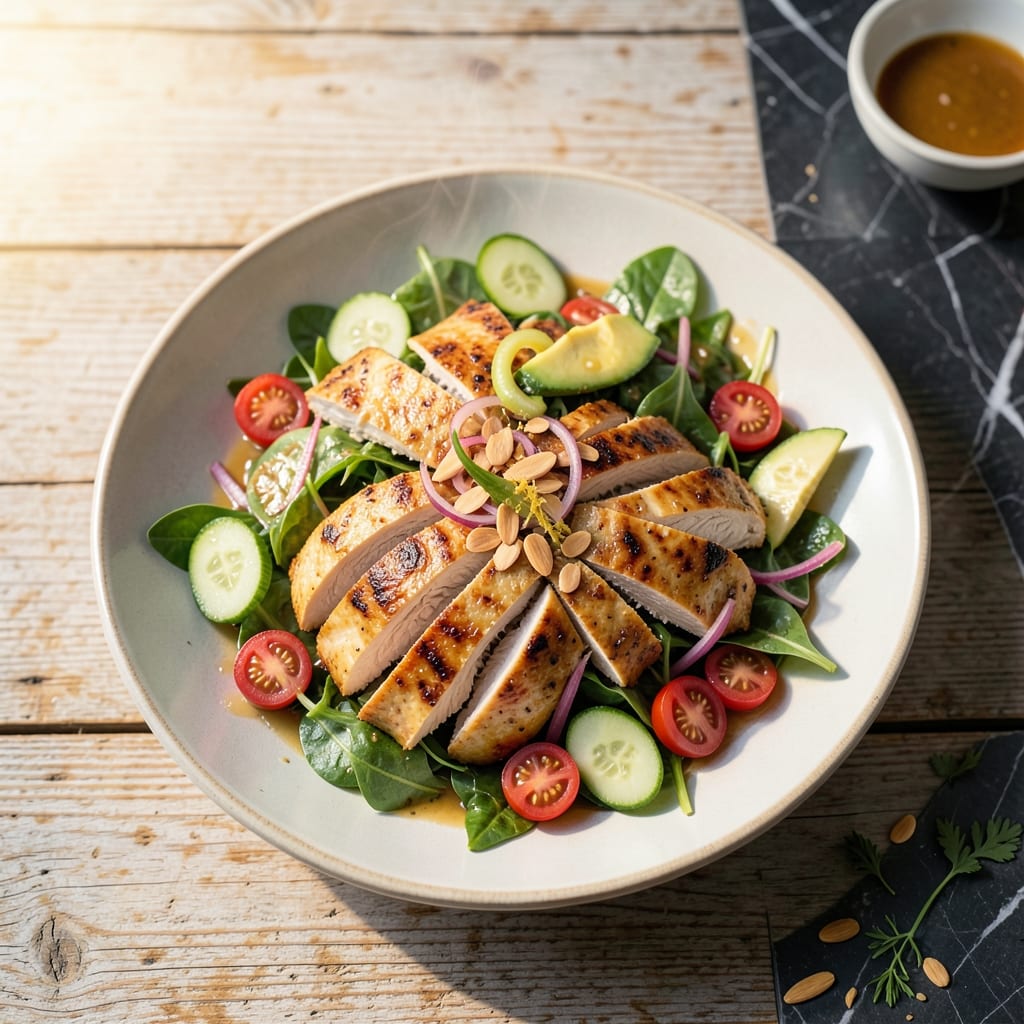 Fresh Market Roasted Chicken Salad Recipe: Market-Fresh Crunch in Every Bite