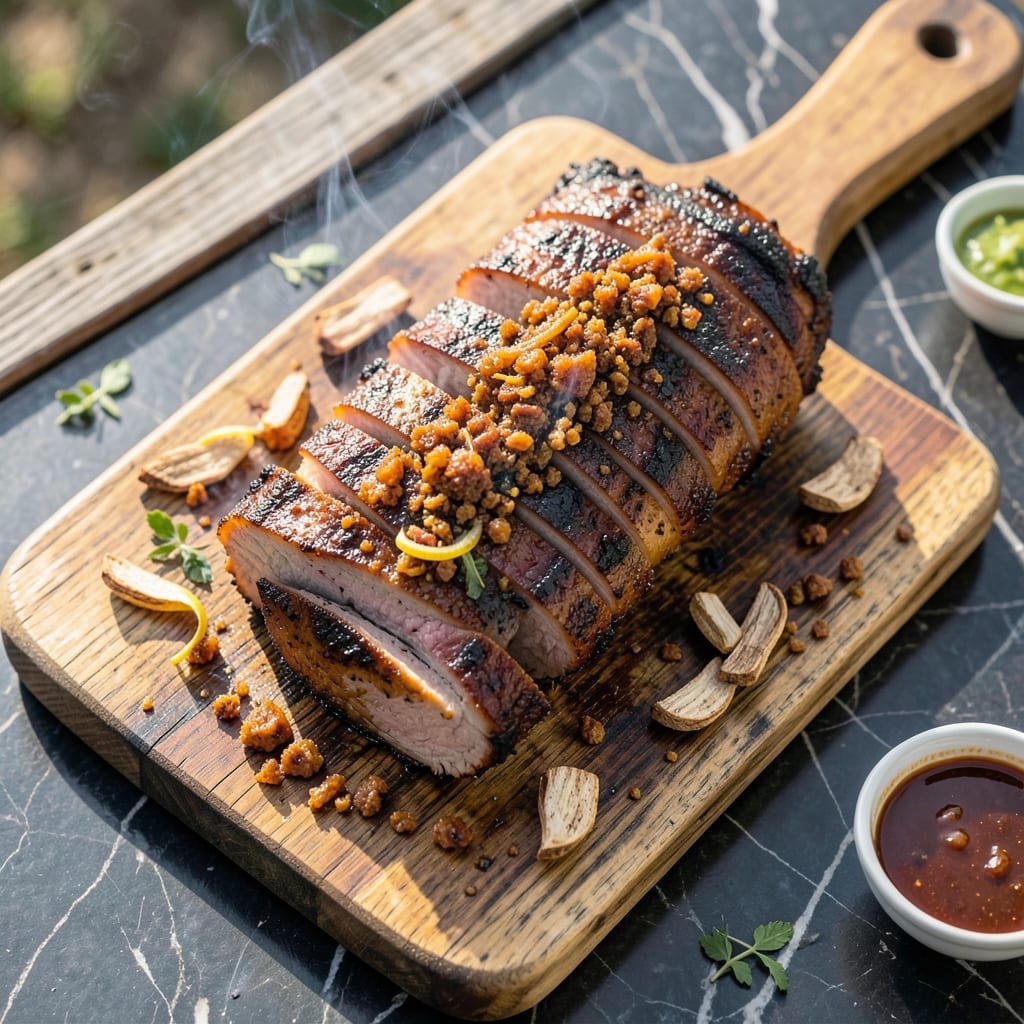BBQ Pork Loin Recipe Grill: Applewood Smoke Infused Succulence