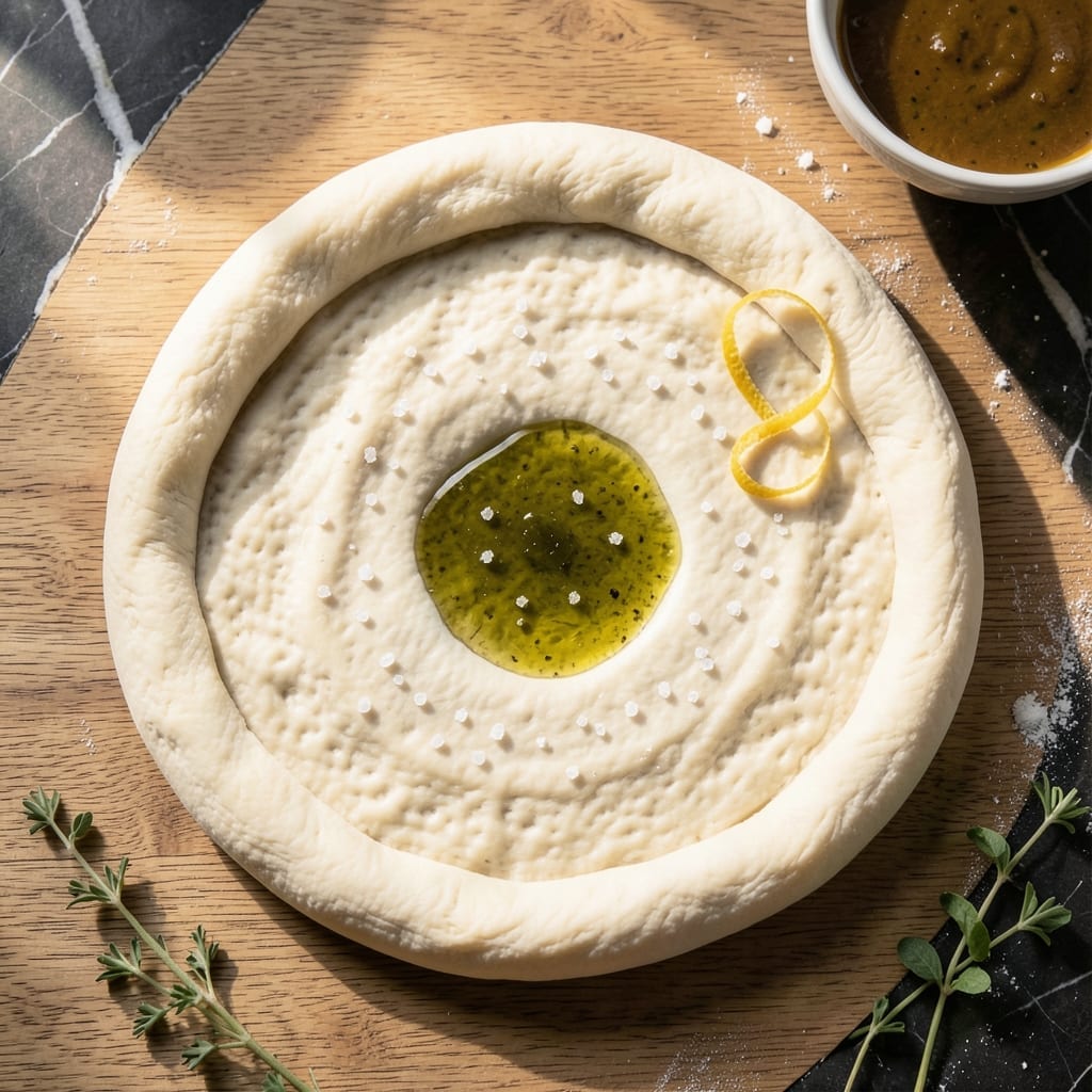1 Large Pizza Dough Recipe: No-Knead, Fluffy Crust in 2 Hours