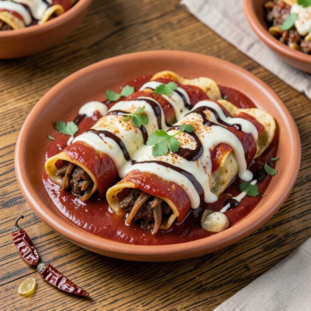 5 Star Beef Enchiladas Recipe: Bold Spice and Melted Cheese Layers