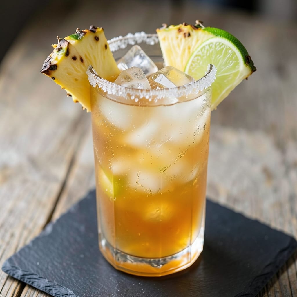 1800 Pineapple Margarita Mix Recipe: Frozen Bliss in Minutes