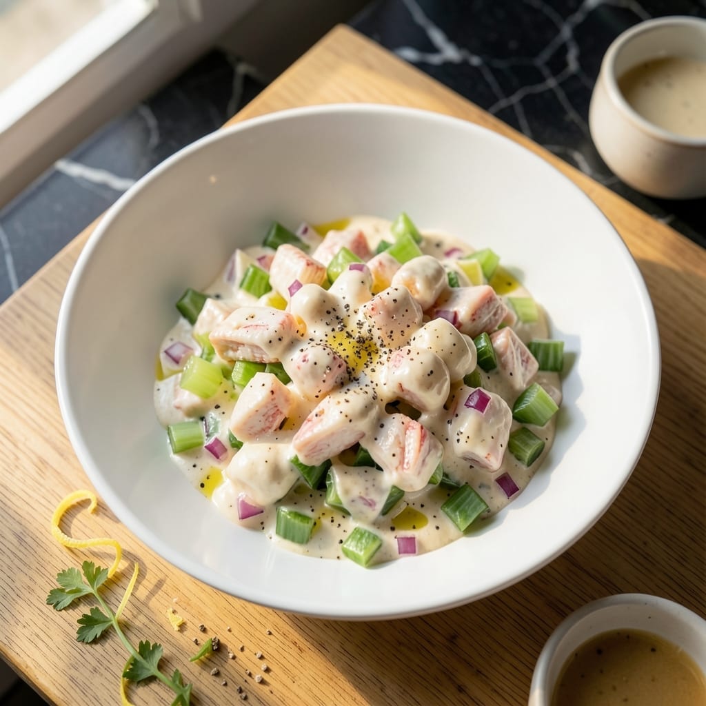 Crab Meat Salad Recipe With Mayonnaise: Briny Sweetness in Every Forkful