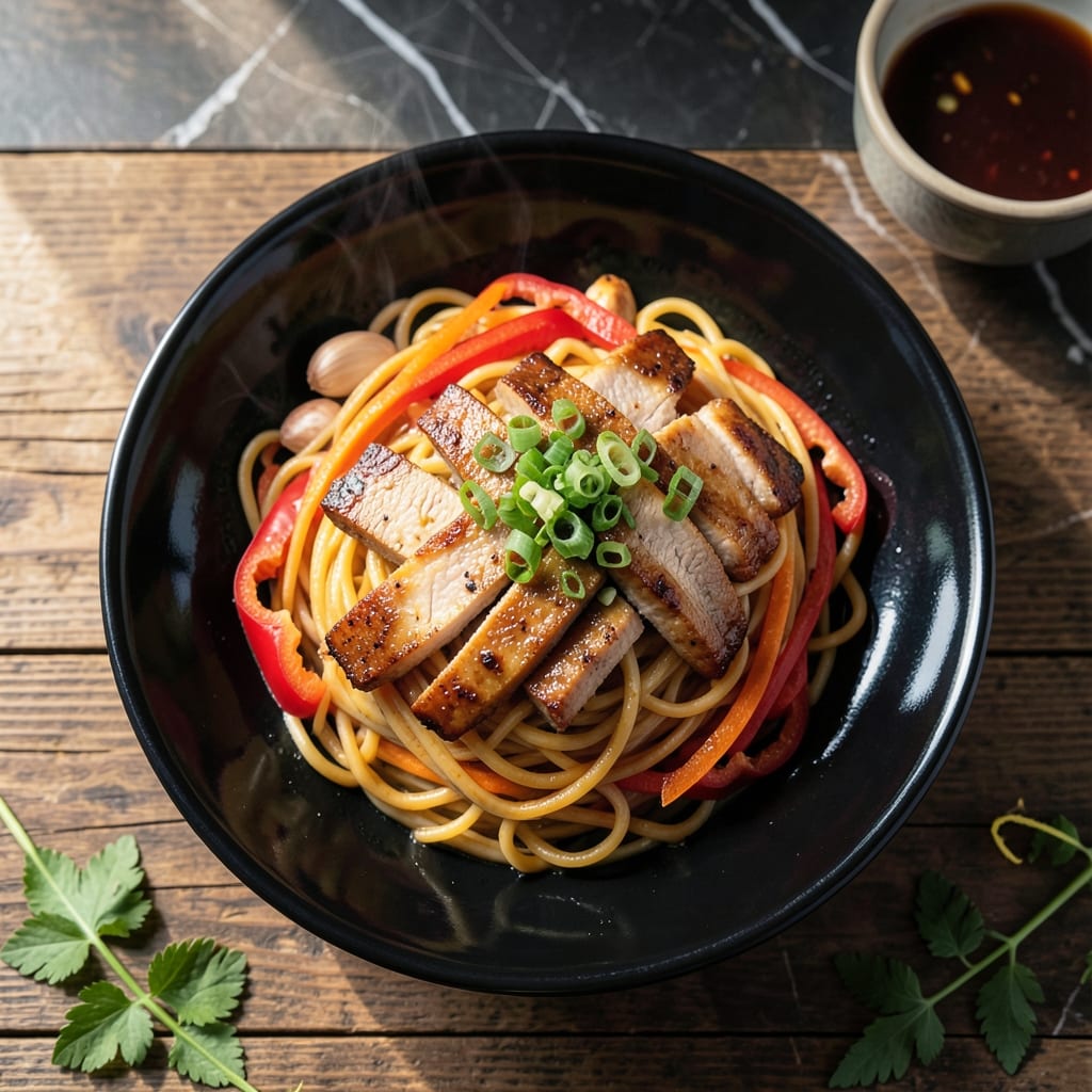 Hong Kong Noodles Recipe: Wok-Tossed Street Food Flavor