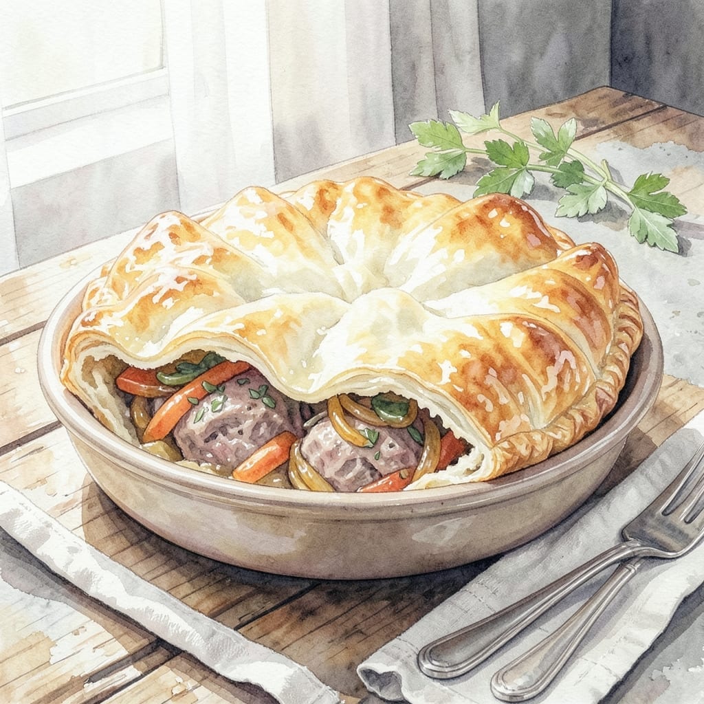 Lamb Pie Recipe With Leftover Lamb: Flaky Crust With Savory Filling Lamb Pie Recipe With Leftover Lamb: Flaky Crust With Savory Filling