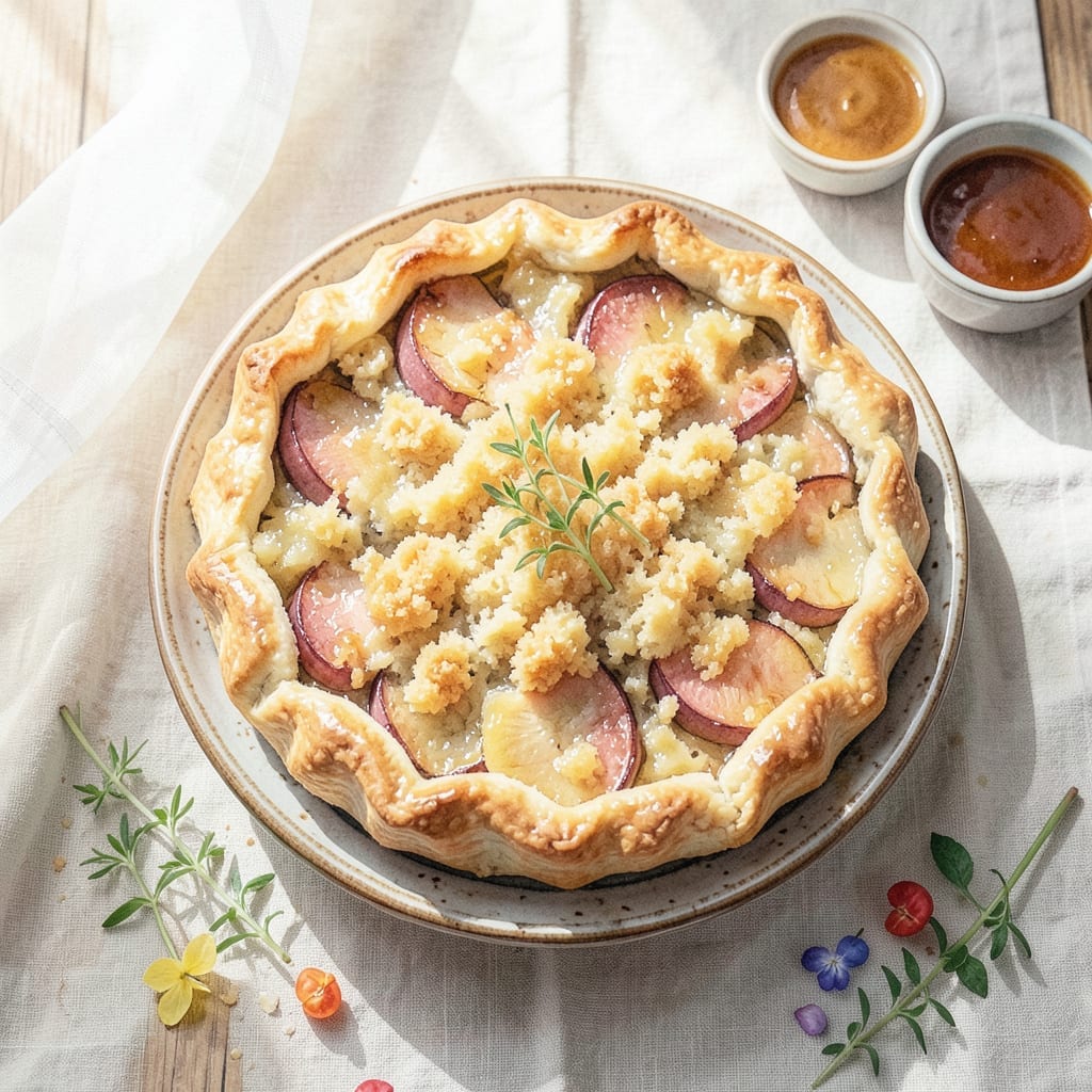 Betty Crocker Apple Pie Recipe With Crumb Topping: Cinnamon-Spiced Filling Beneath Buttery Oats
