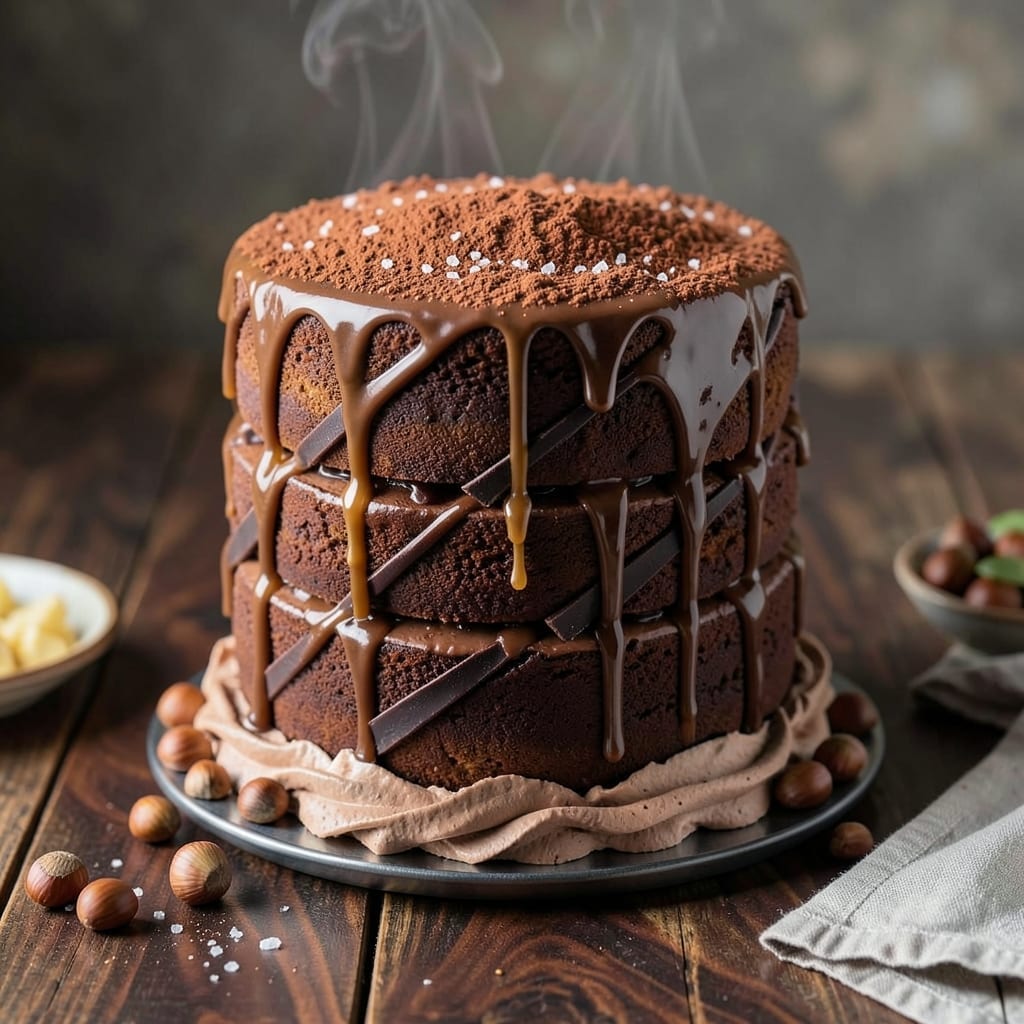 23 Layer Chocolate Cake Recipe: Fondant Bridges for Towering Stability