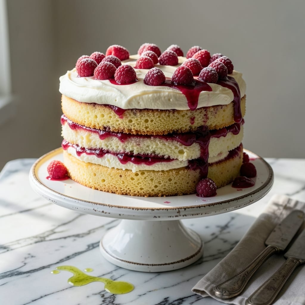 Raspberry Elegance Cake Recipe: Layers of Fruity Sophistication