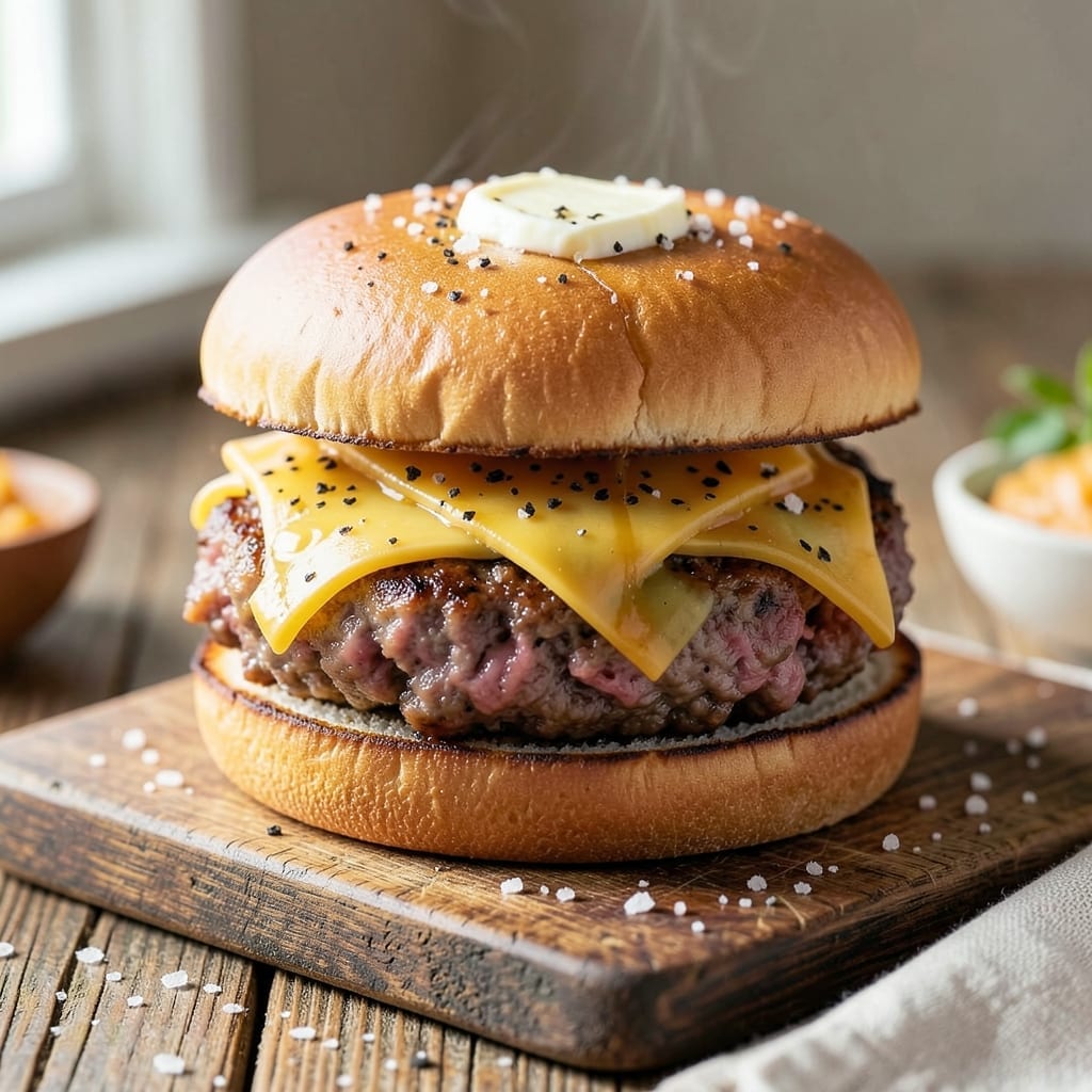 2-Lb Ground Beef Burgers Recipe: Juicy Smash Technique for Crowd-Pleasing Stacks