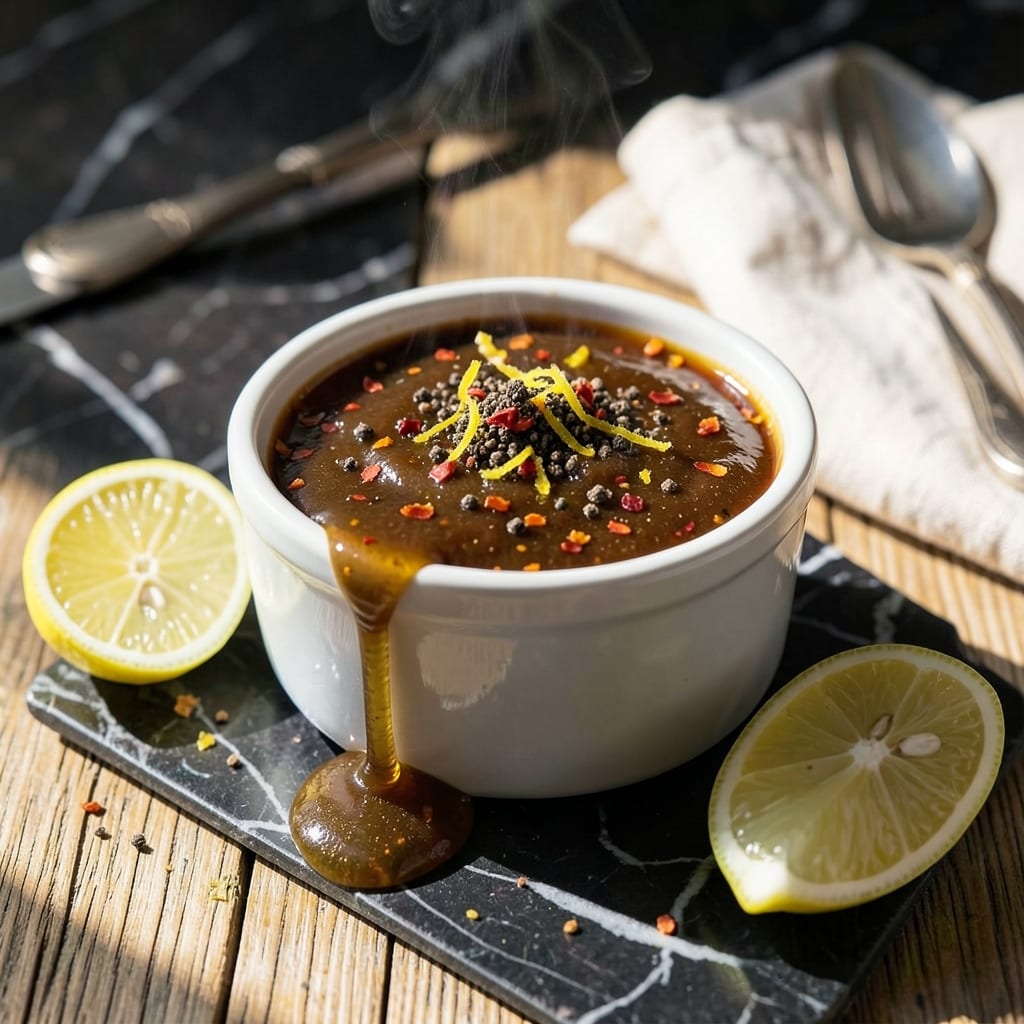 Hot Honey Lemon Pepper Sauce Recipe: Sweet Heat and Zesty Bite