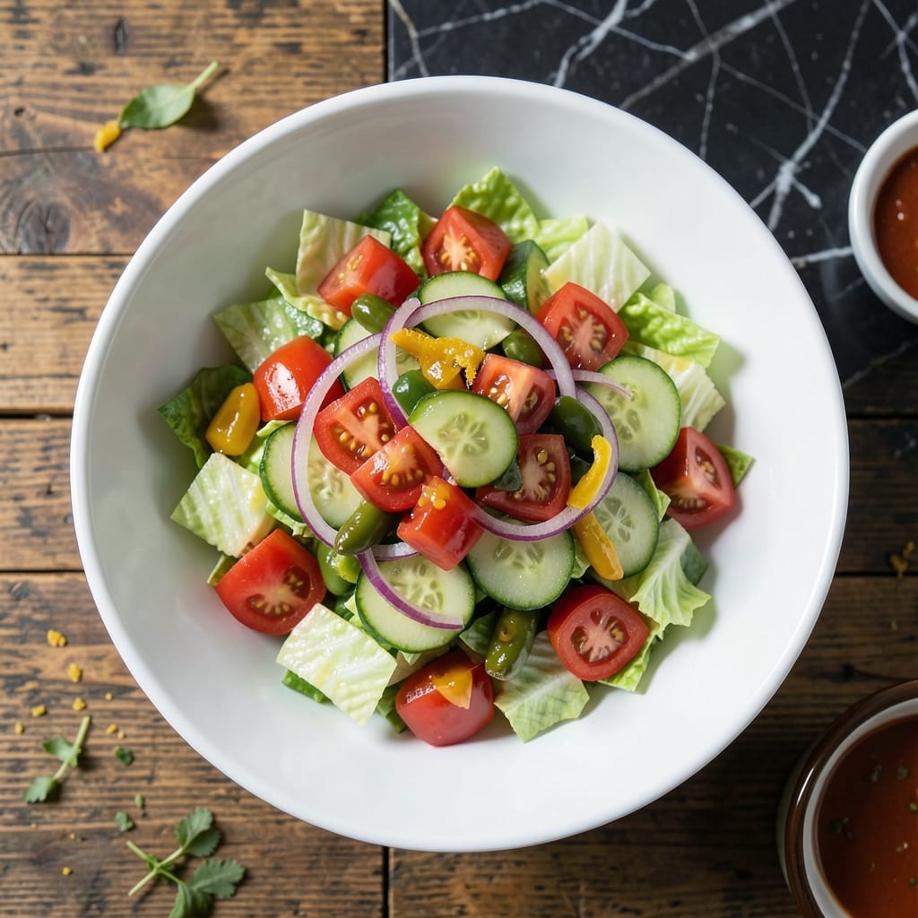 Lou Malnati Salad Recipe: Chicago-Style Chopped Freshness