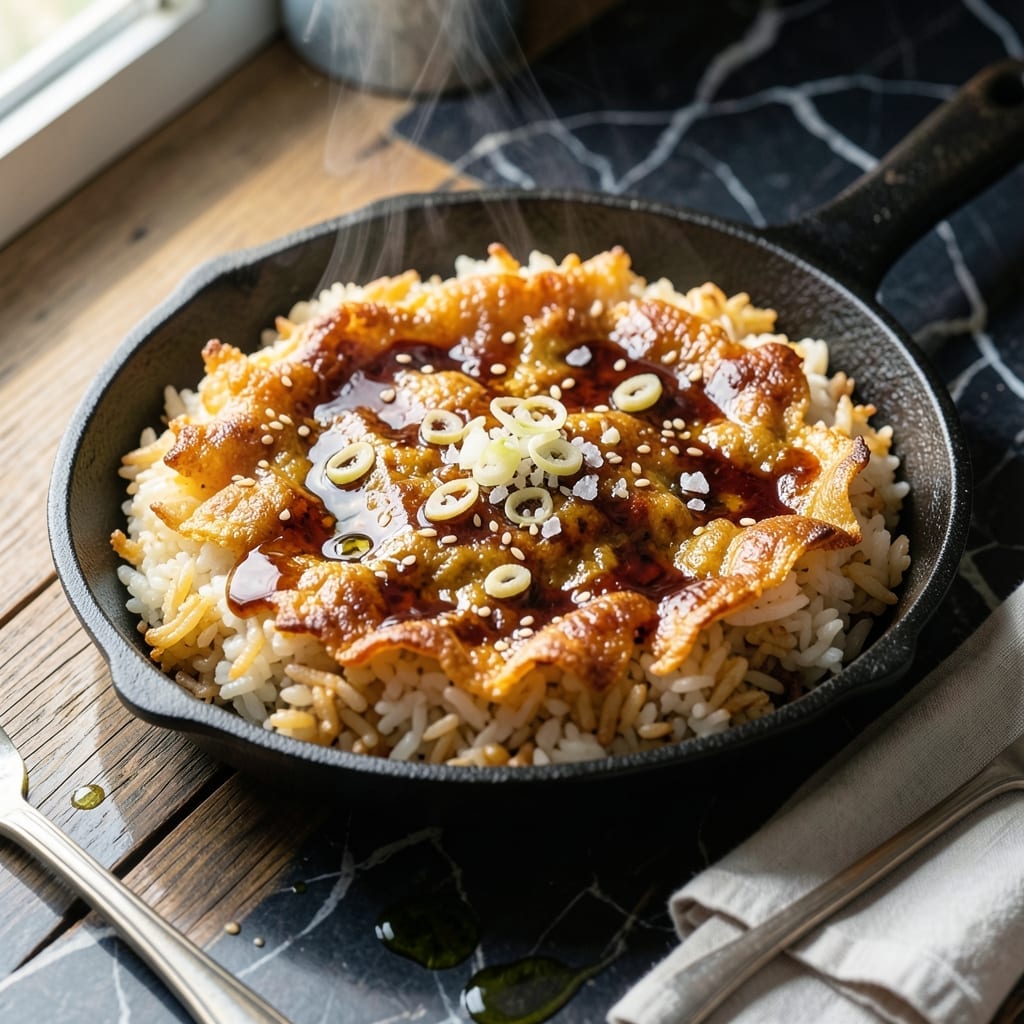 Korean Crispy Rice Recipe: Nurungji With Sweet and Savory Crunch