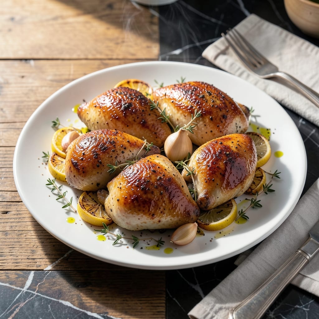 Roasted Airline Chicken Recipe: Crisp Skin and Succulent Meat