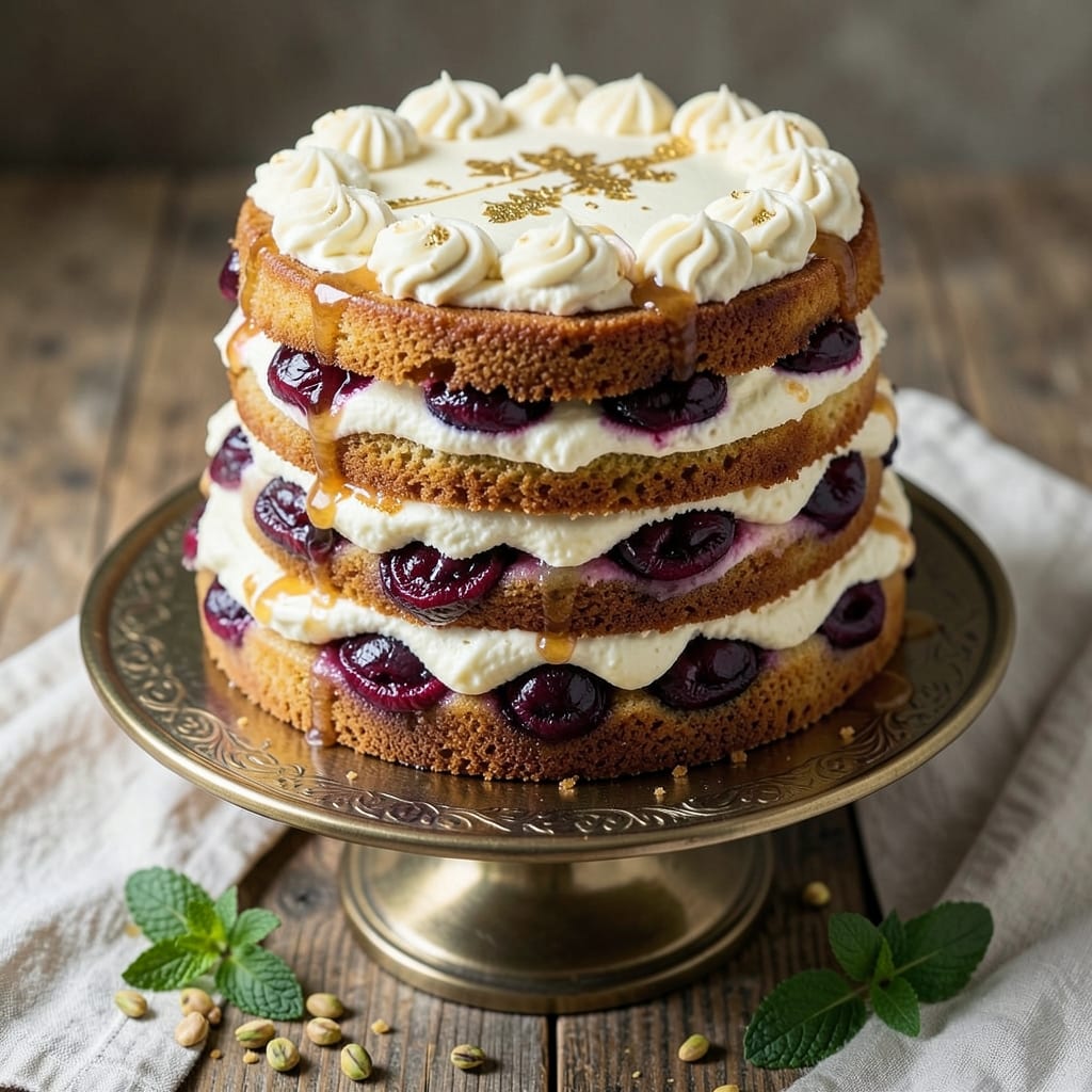 1 Kg Plum Cake Recipe: Buttery Layers and Spiced Fruit Filling Magic