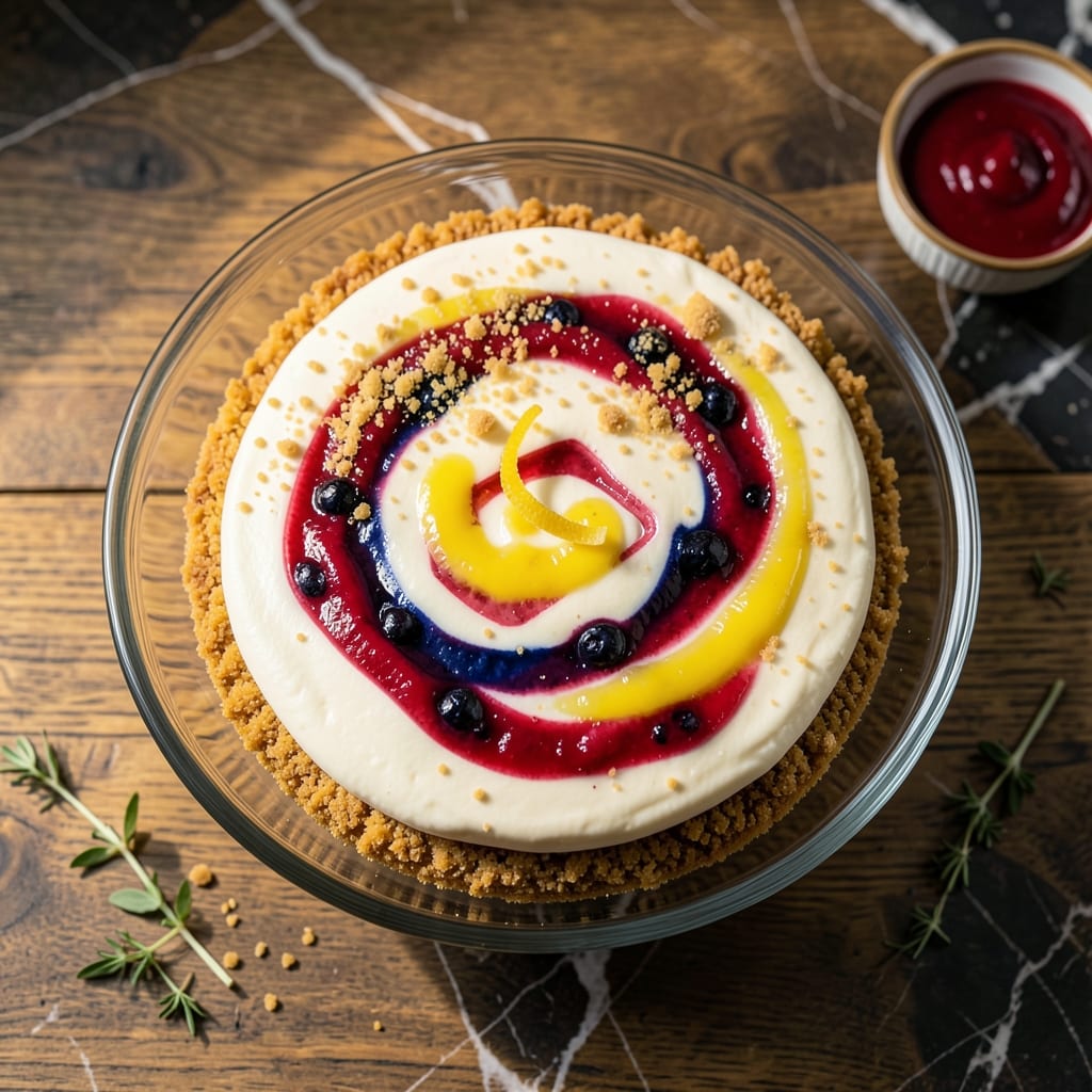 Superman Cheesecake Recipe: Colorful Layers of Sweet Nostalgia