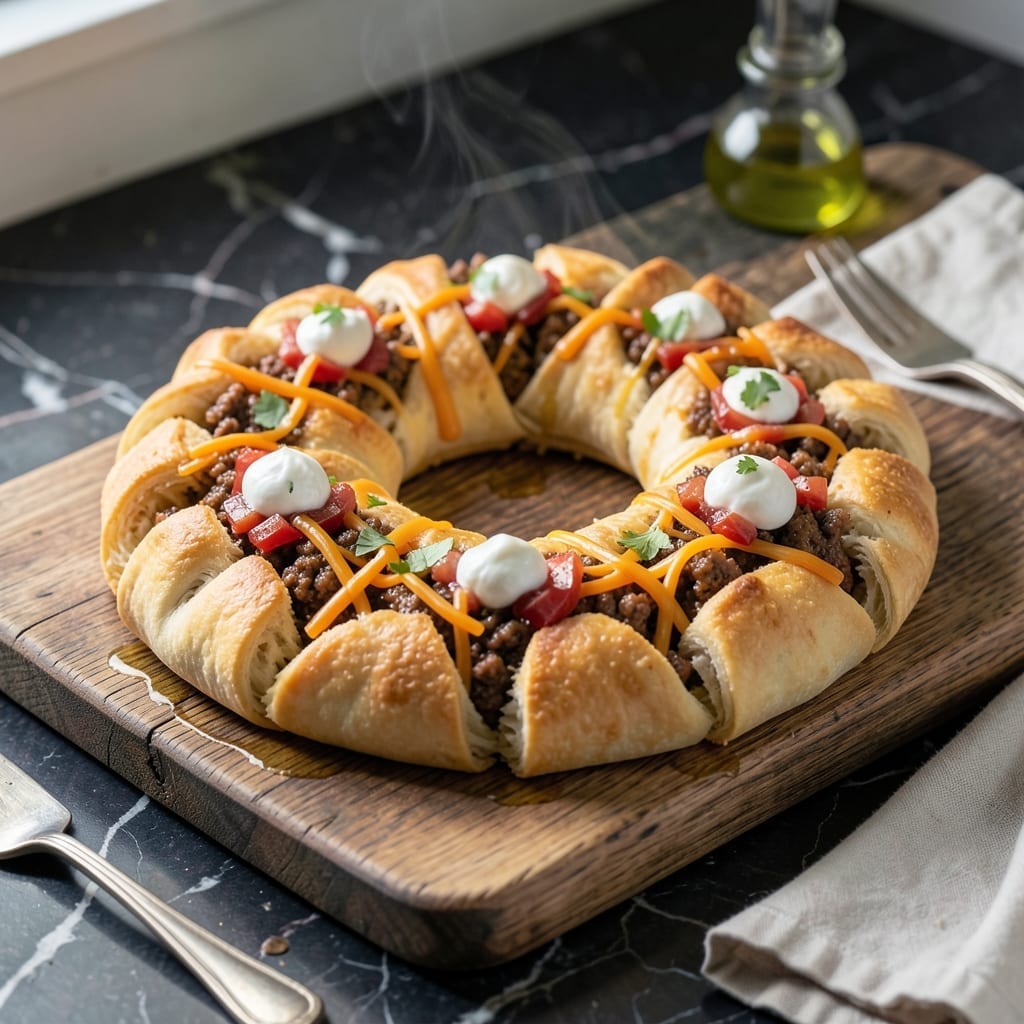 Pampered Chef Taco Ring Recipe: Savory Layers in a Portable Treat