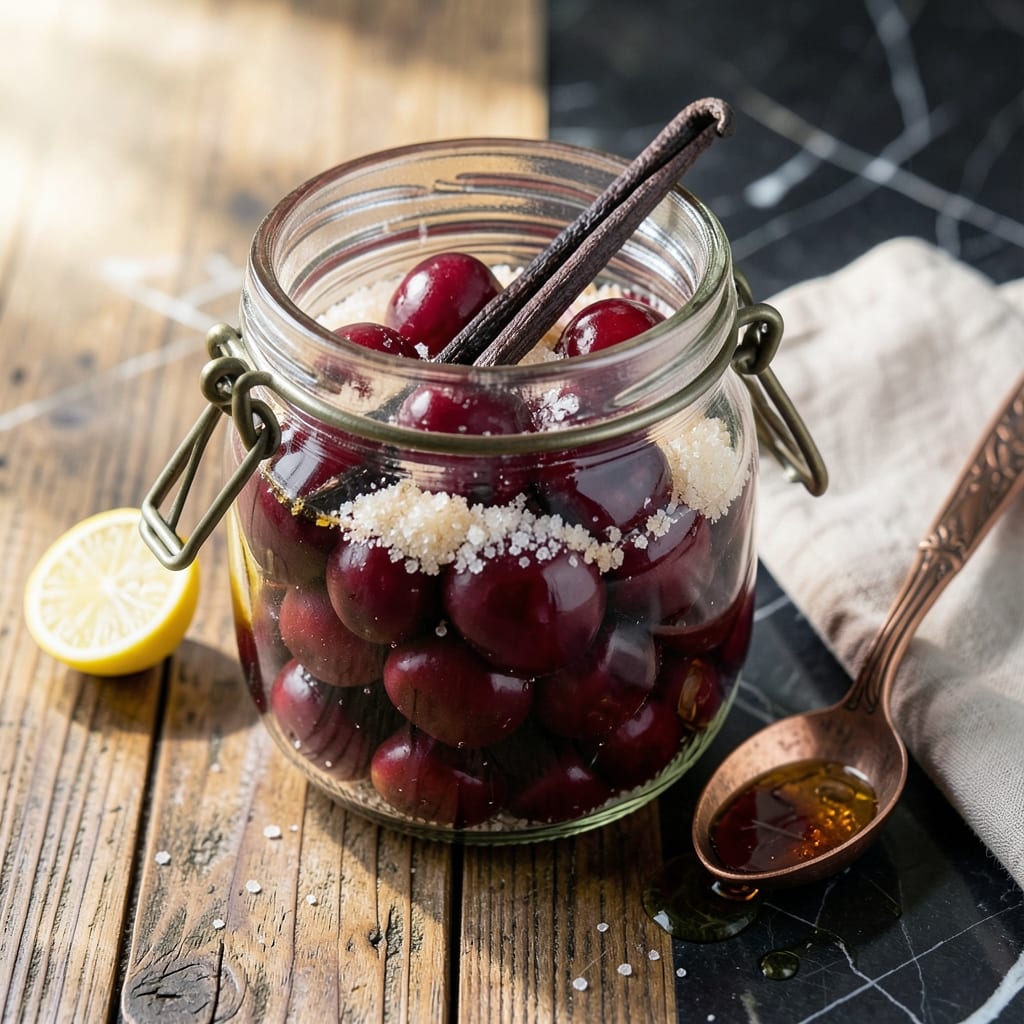Cherry Alcohol Recipe: Fruit-Infused Liqueur for Cocktails