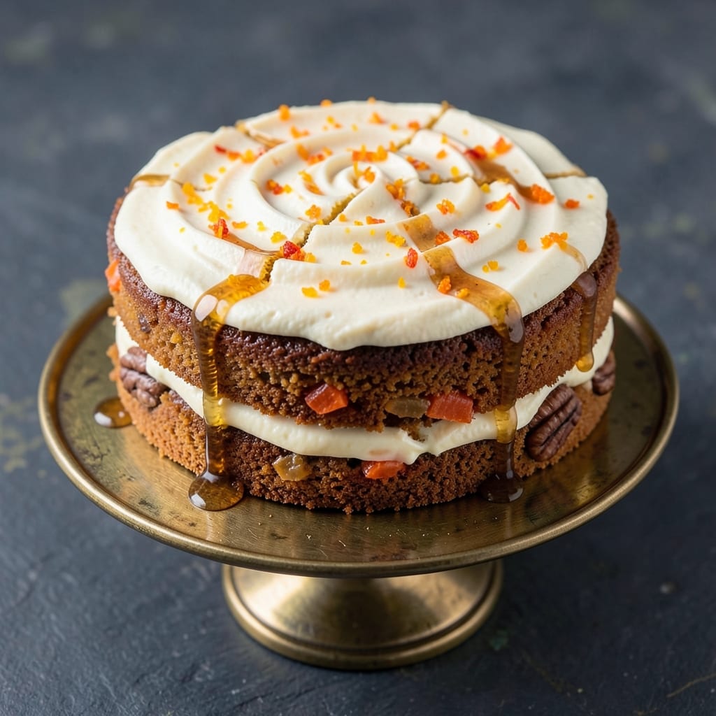 24 Carat Carrot Cake Recipe: Velvet Moist Crumb with Cream Cheese Frosting Rivers