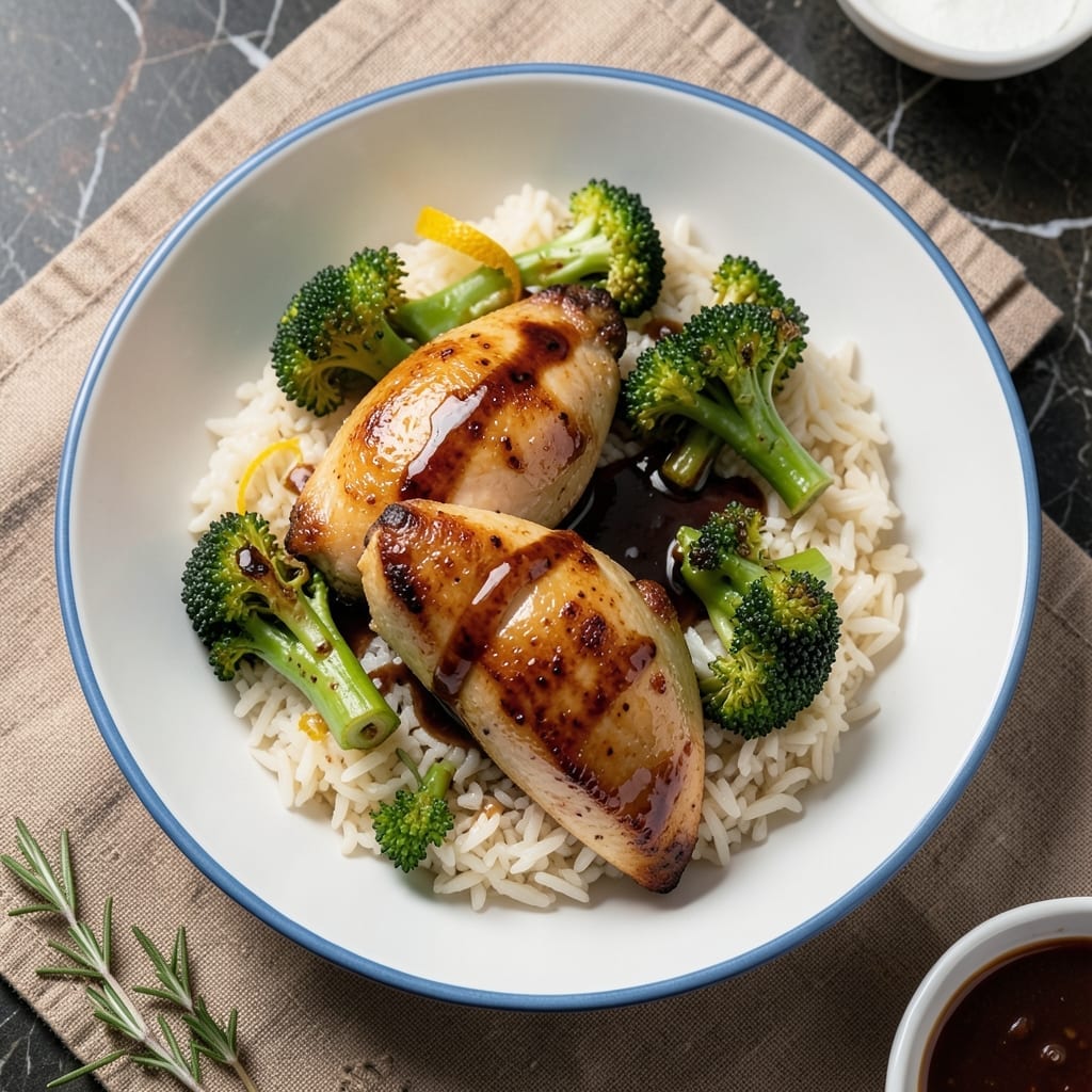 5 Ingredient Chicken and Broccoli Recipe with Rice: One-Pan Harmony in 25 Minutes