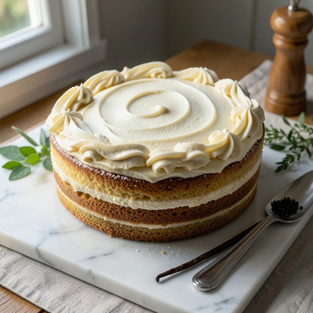 1 Kilo Vanilla Cake Recipe: Towering Height With Fondant Crowns