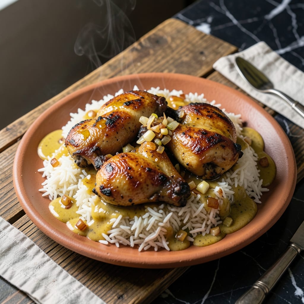 Somali Chicken Recipe: Spiced Coconut Braise With Aromatic Basmati