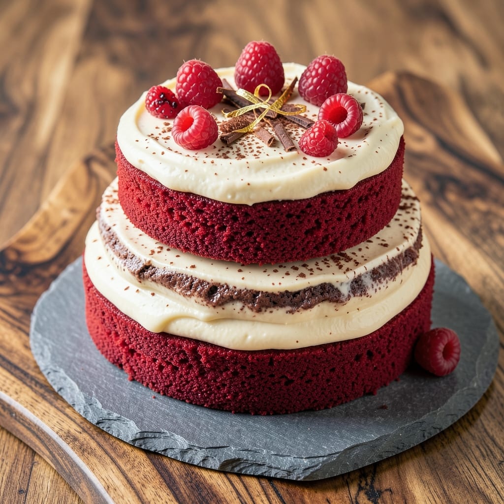 10-Inch Red Velvet Cake Recipe: Bold Spice Balance and Cream Cheese Frosting Swirls