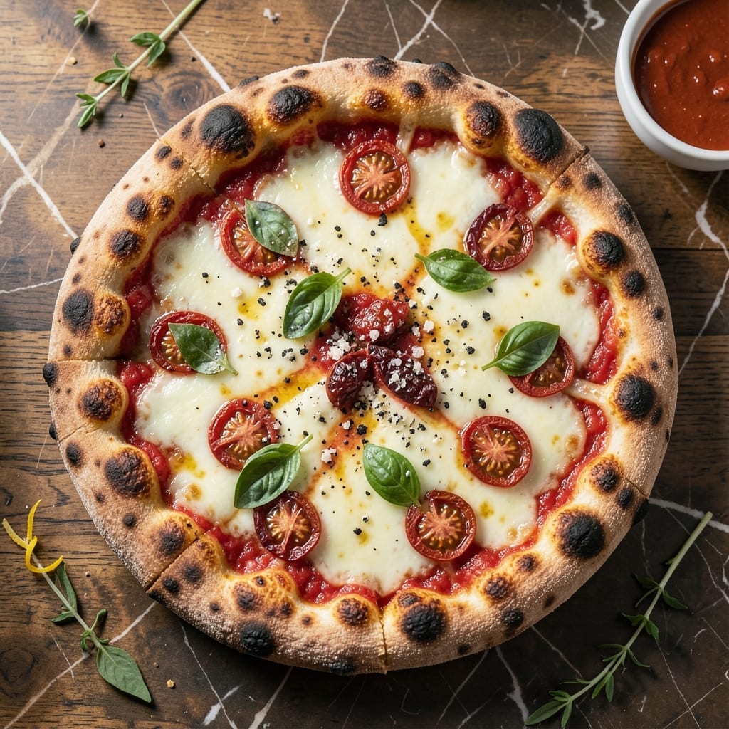 12-Inch Cast Iron Pizza Recipe: Blistered Crust and Cheese Pull in 20 Minutes