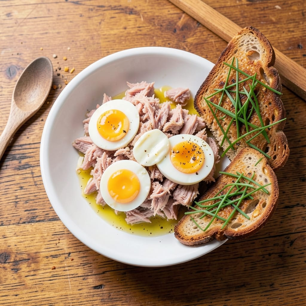 3 Eggs and Tuna Recipe: Savory Protein-Packed Scramble in Minutes