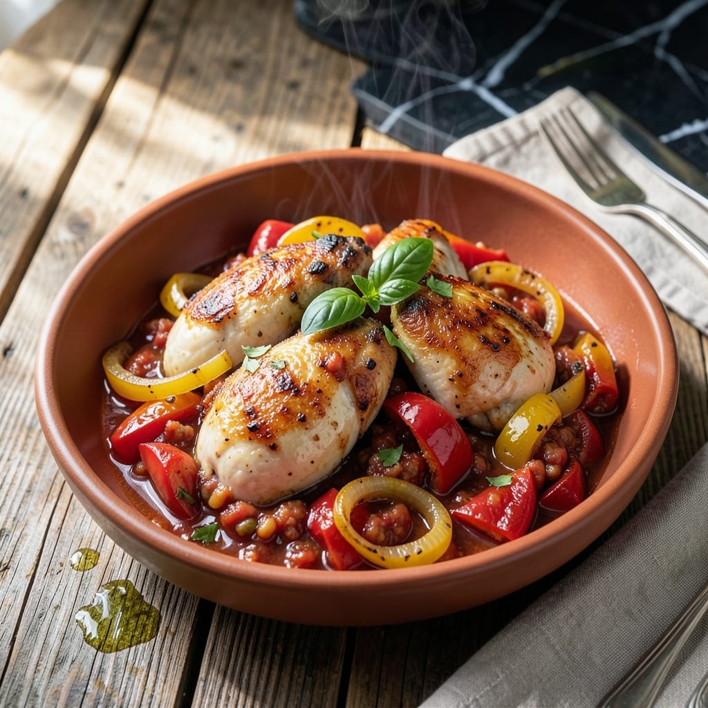 Crock Pot Chicken Cacciatore Recipe: Rustic Italian Simmered to Perfection