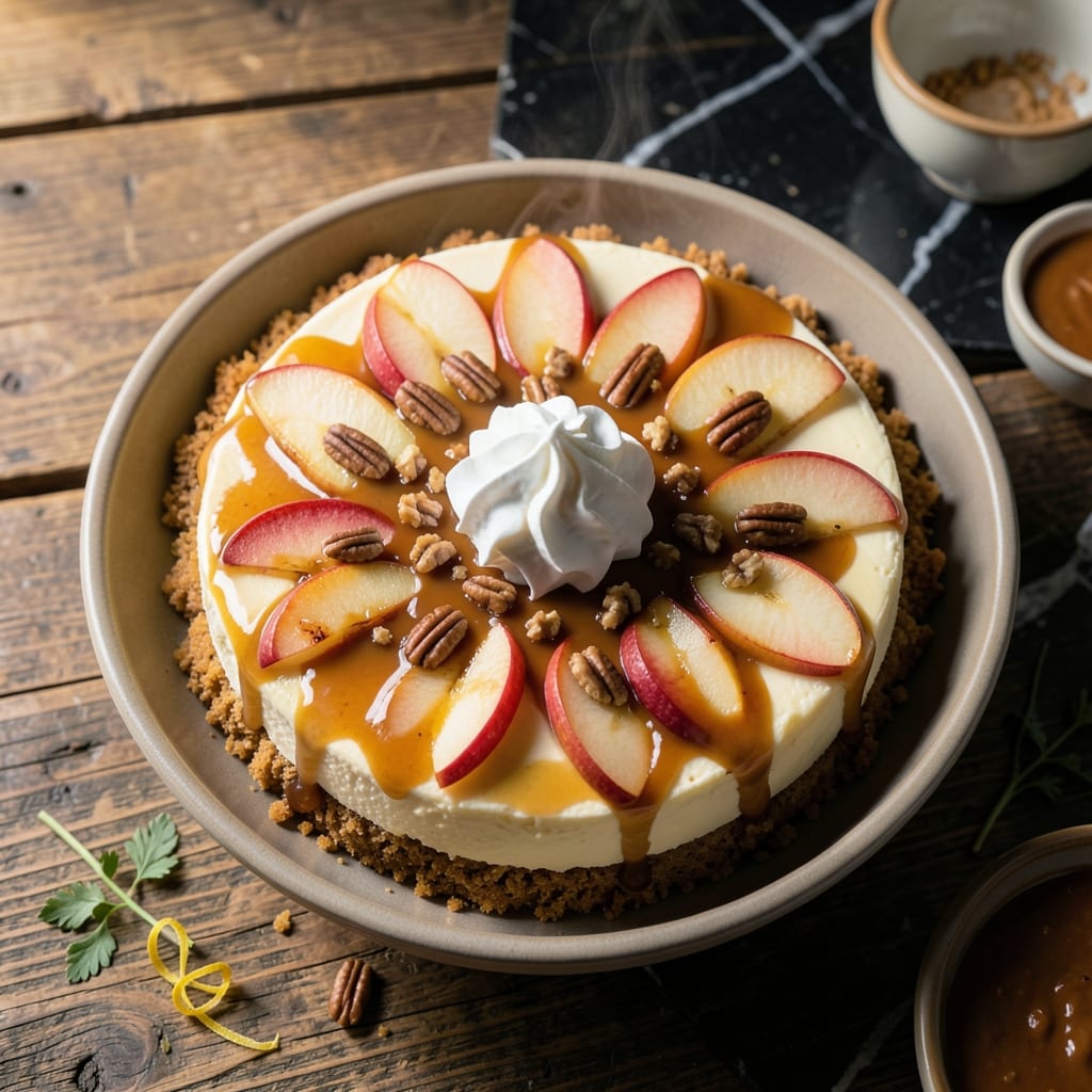 Caramel Apple Cheesecake Cheesecake Factory Recipe: Layered Spiced Perfection