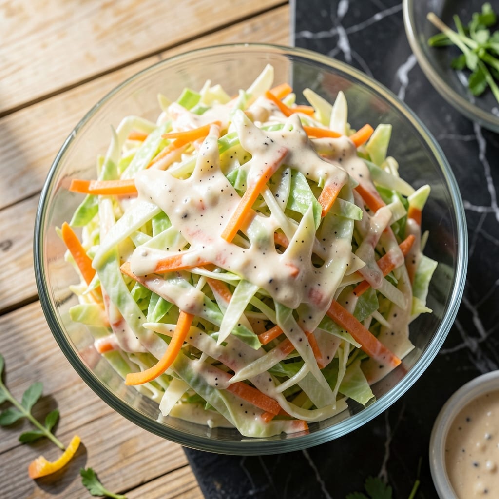 Long John Silver's Coleslaw Copycat Recipe: Tangy Crunch With Sweet Cream Finish Long John Silver's Coleslaw Copycat Recipe: Tangy Crunch With Sweet Cream Finish