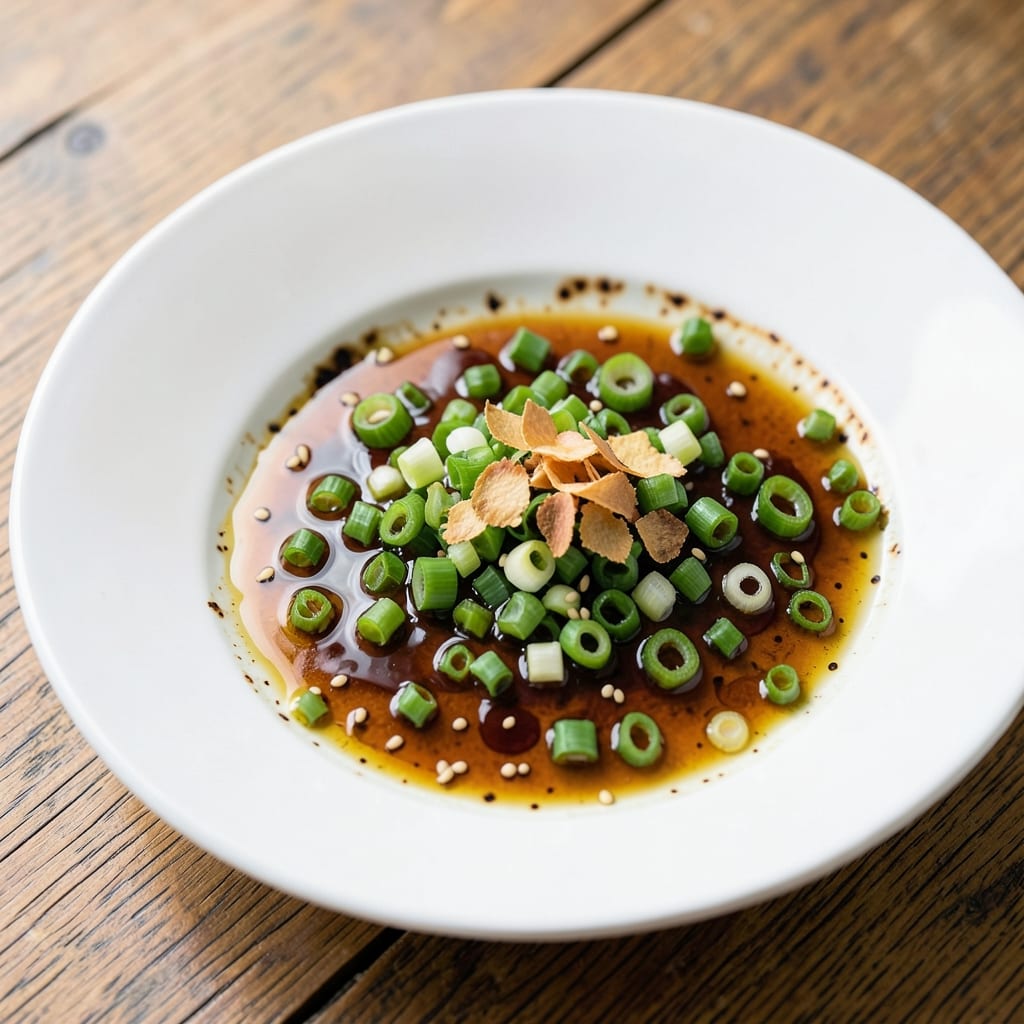Four Season Scallion Sauce Recipe: Bright Onion-Garlic Fusion for Dipping