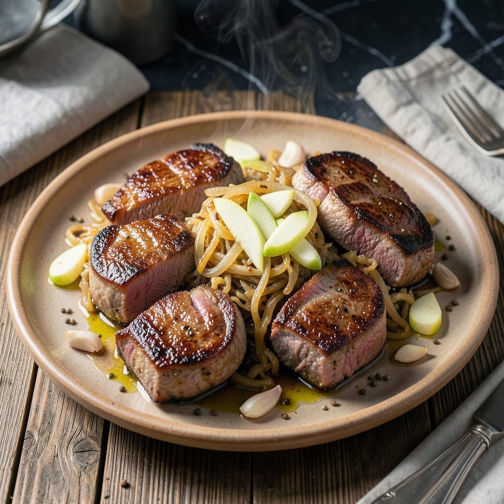Recipe Pork Chops Sauerkraut: German-Style One-Pan Supper