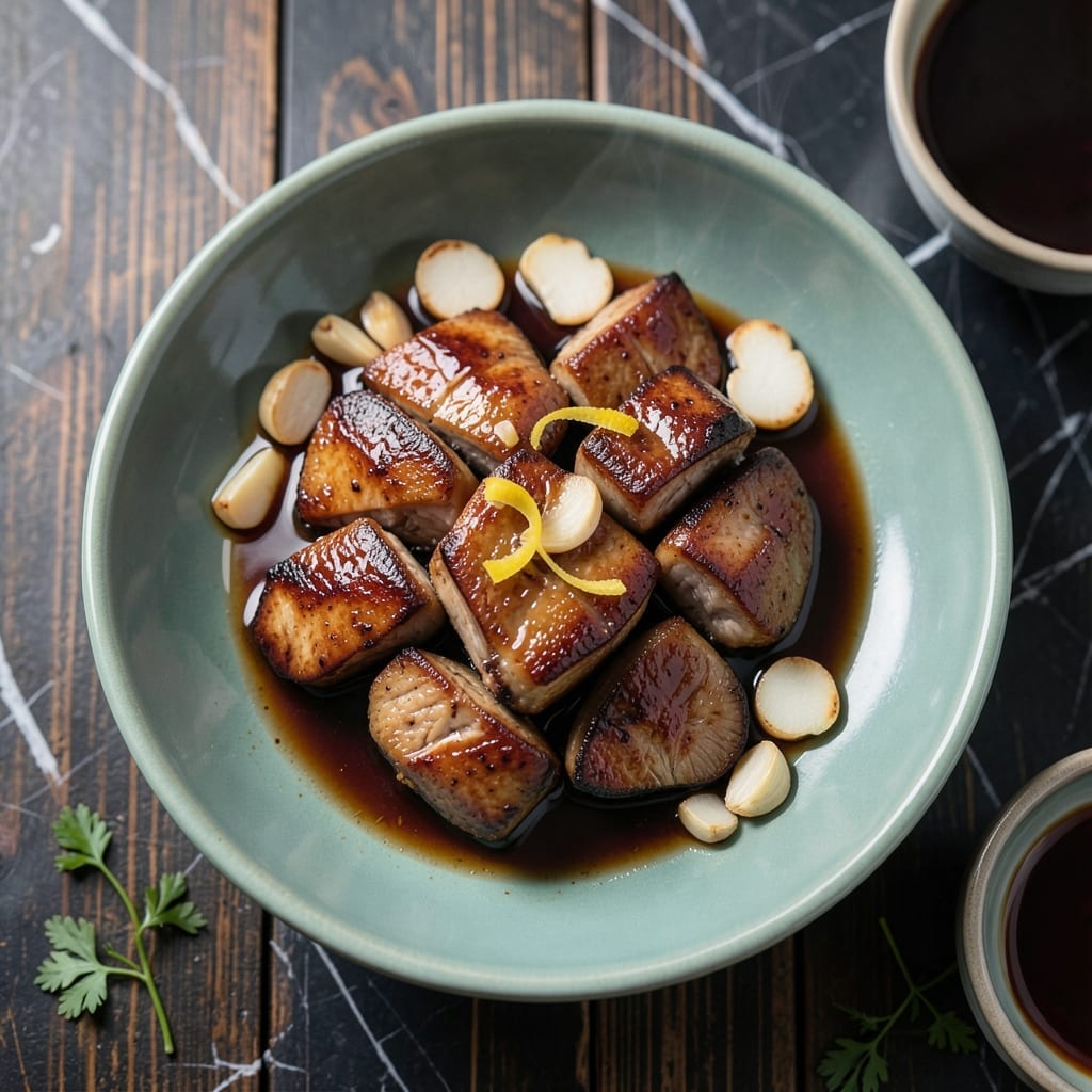 Asian Liver Recipe: Silky Texture with Garlic and Ginger