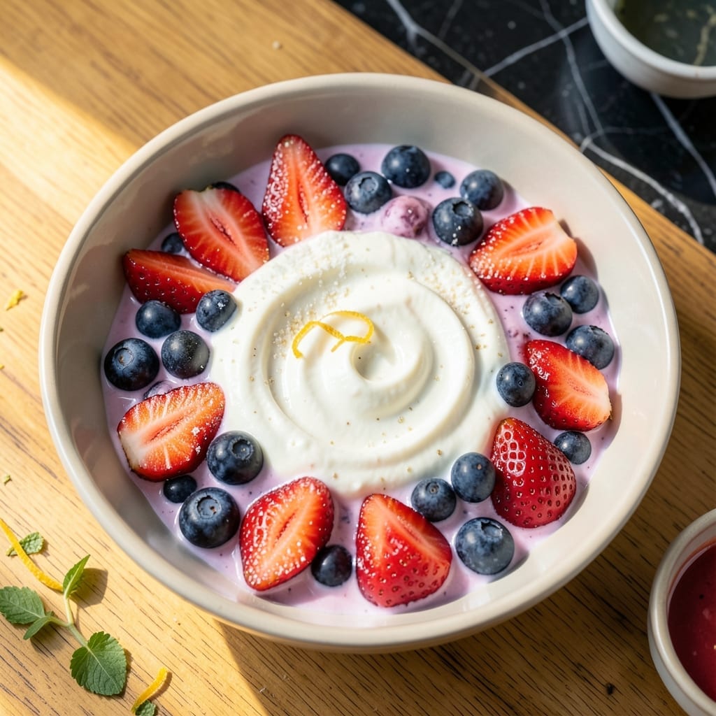 Fruit Salad Recipe With Cream Cheese and Sour Cream: Velvety Dressing Over Fresh Medley