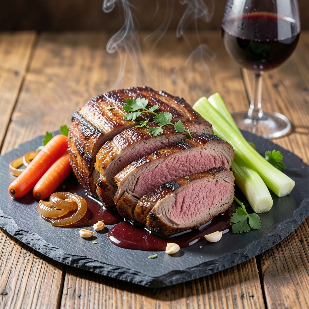 2-Lb Top Round Roast Recipe: Slow-Braised to Juicy, Fork-Tender Magic