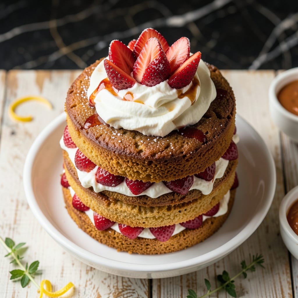 Good Humor Strawberry Shortcake Cake Recipe: Ice Cream Bar Inspired Layers Good Humor Strawberry Shortcake Cake Recipe: Ice Cream Bar Inspired Layers